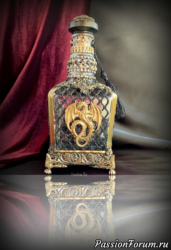 Конкурсная бутылка. МК.