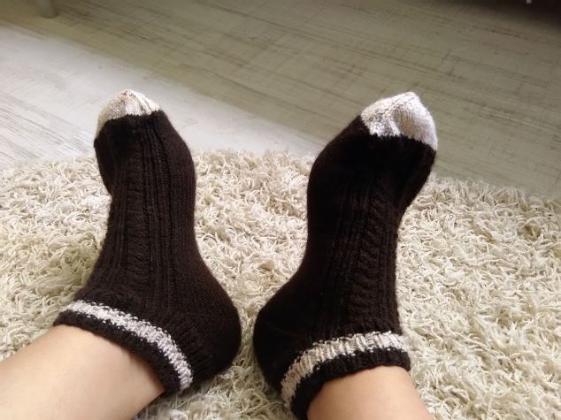 Вязать носки на зиму