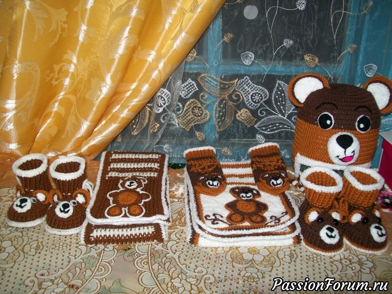Шапочки мишки