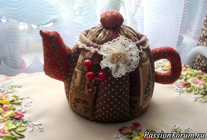 Текстильные чайники на продажу и на заказ.