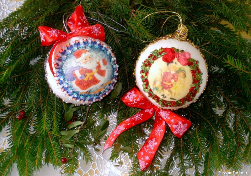 Шарики на ёлку на любой вкус