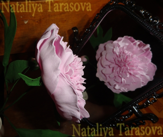 Пион.Фоамиран...