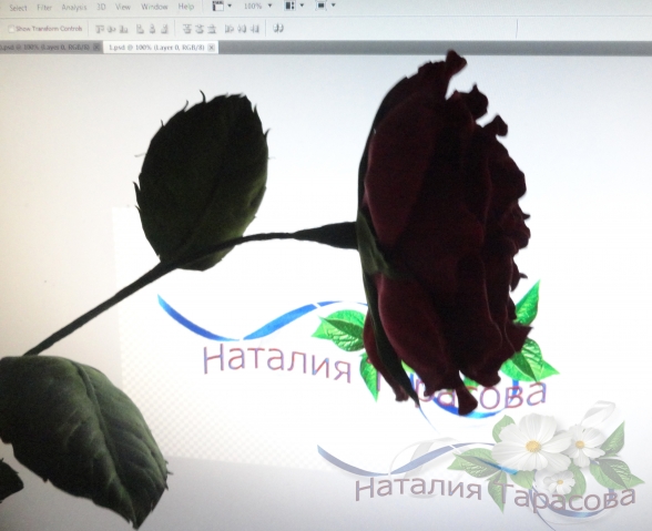 Возвращение с розами...Фоамиран.