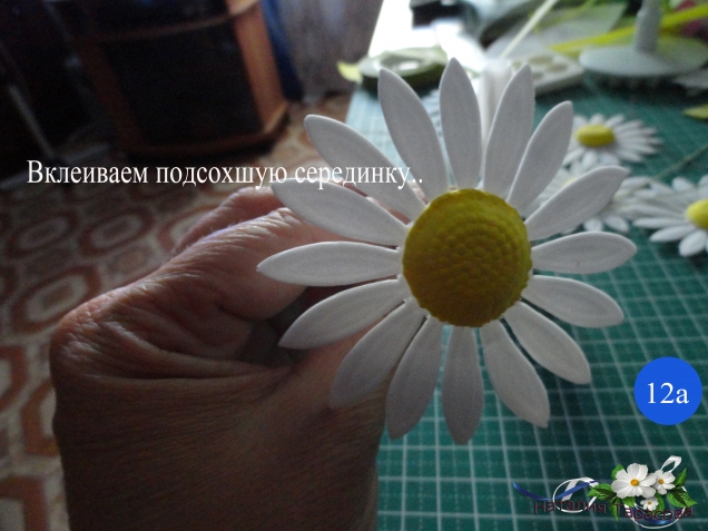 Ромашки.Фоамиран.Мк