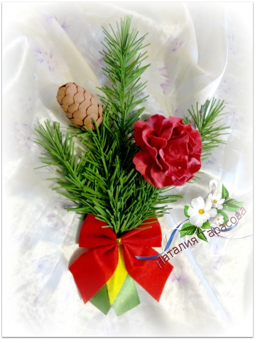 Новогодний декор бутылки шампанского.ФОАМИРАН,