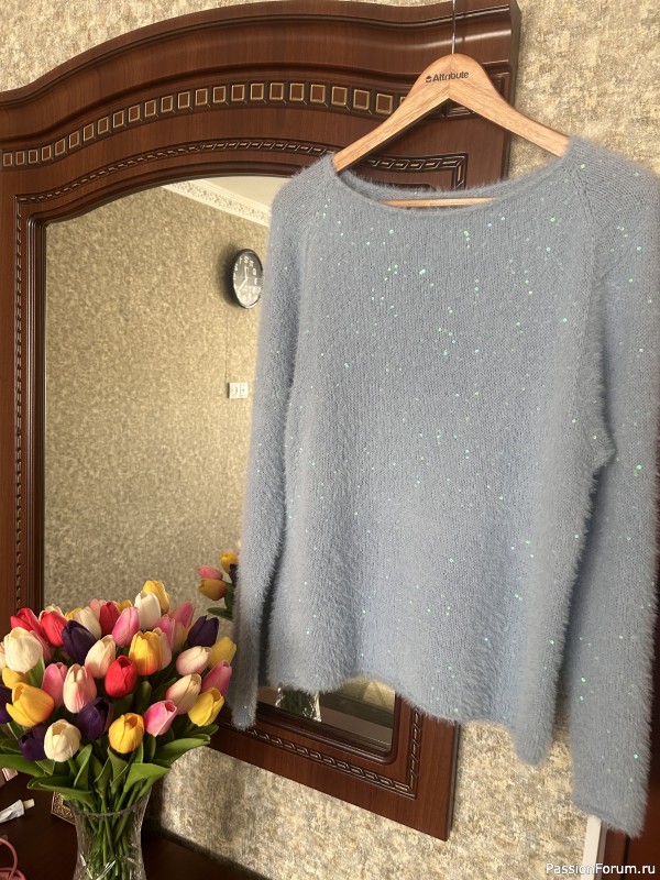 Вязаные свитшоты ручной работы