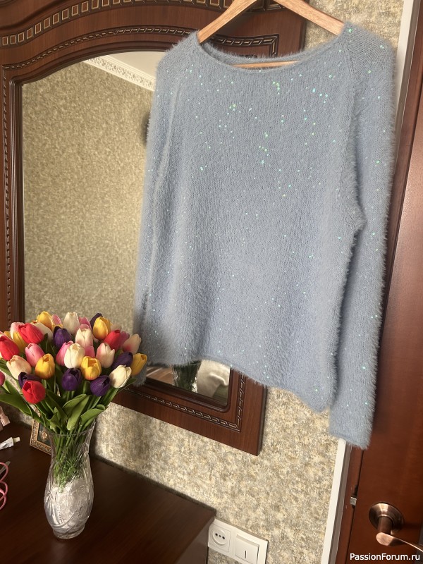 Вязаные свитшоты ручной работы