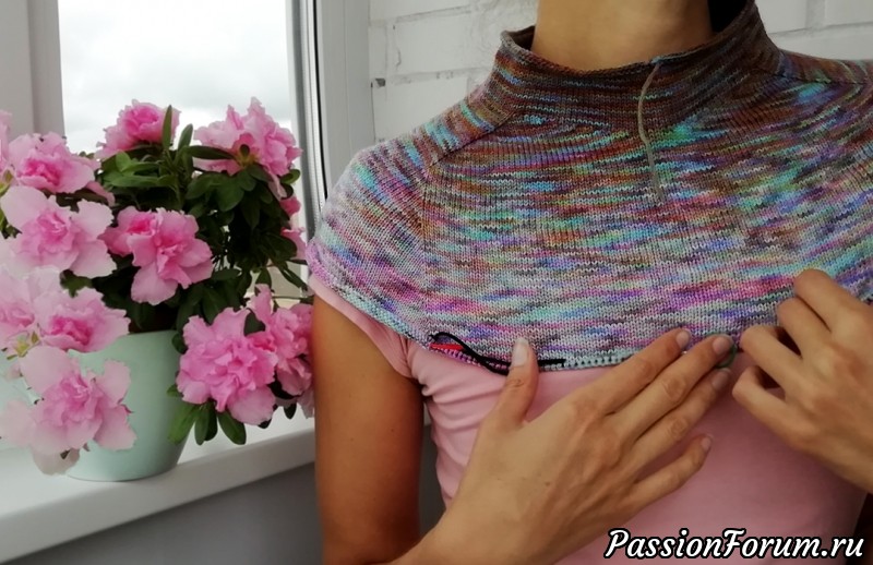 Сравнение вязания реглана СВЕРХУ и СНИЗУ. Плюсы и минусы