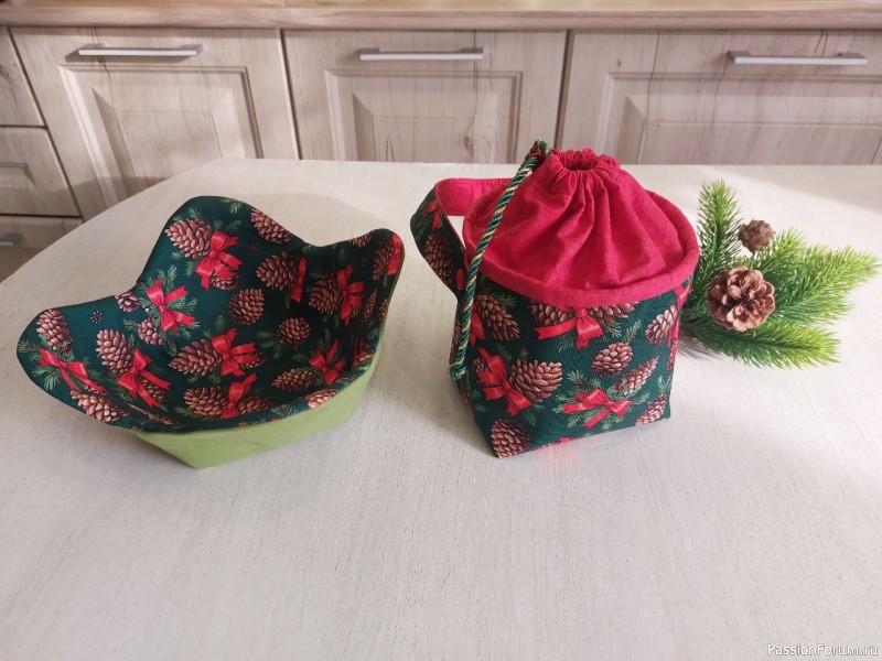 Новогодний кухонный текстиль