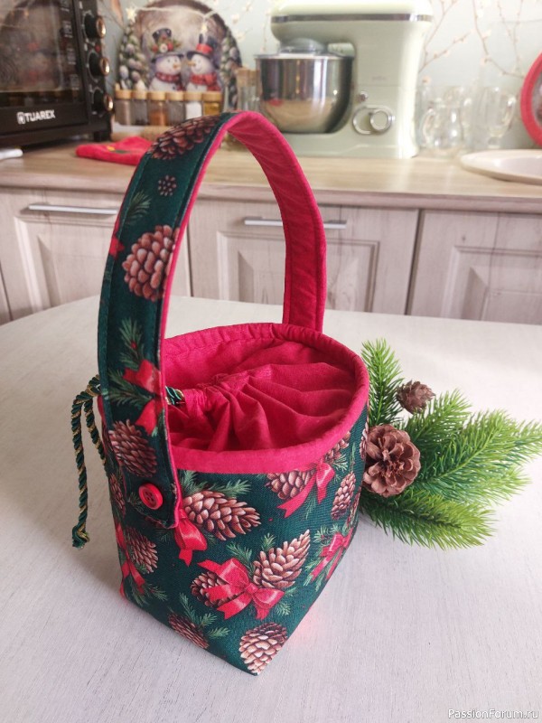 Новогодний кухонный текстиль