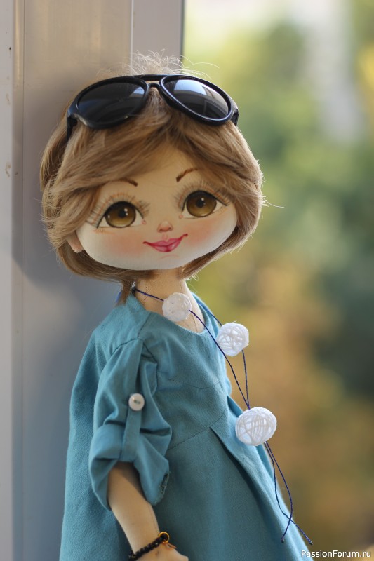 Текстильная куколка Евгеша