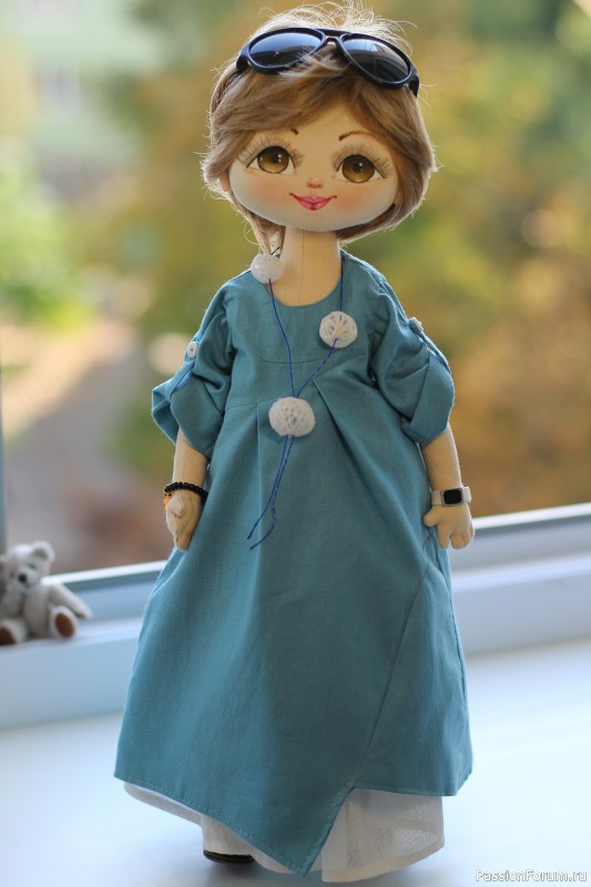 Текстильная куколка Евгеша