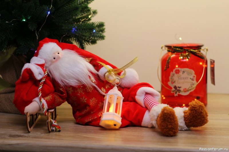 Новогодние интерьерные игрушки.
