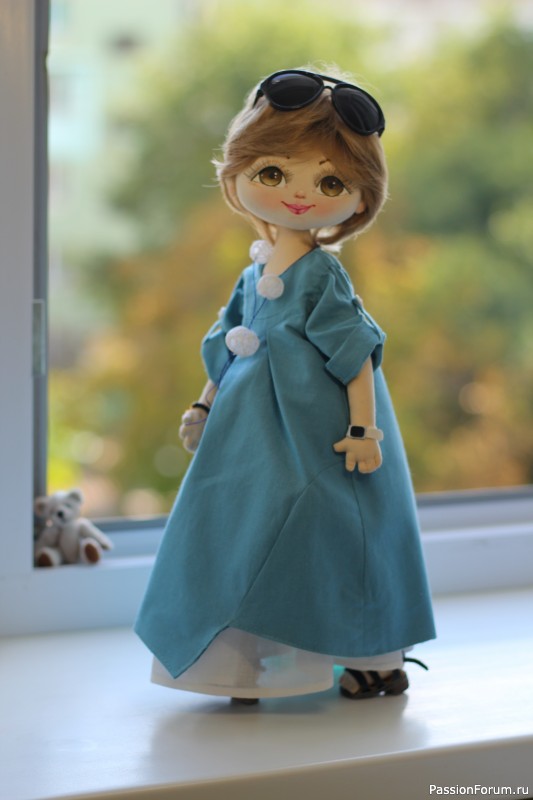 Текстильная куколка Евгеша