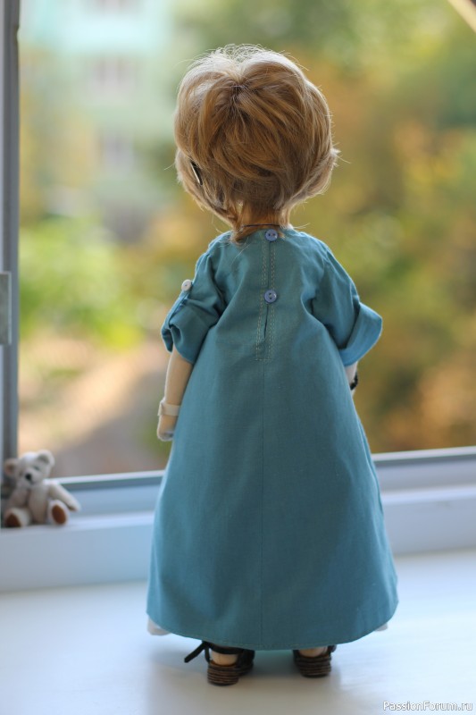 Текстильная куколка Евгеша