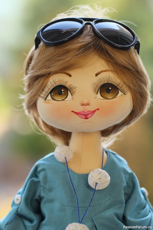 Текстильная куколка Евгеша