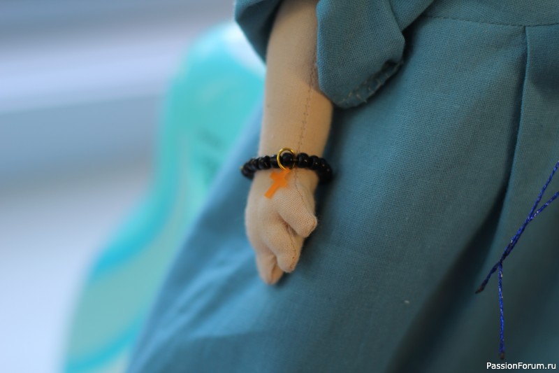 Текстильная куколка Евгеша