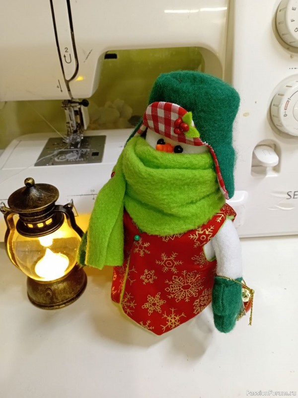 Новогодние интерьерные игрушки.