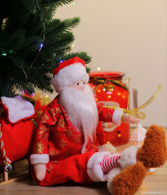 Новогодние интерьерные игрушки.