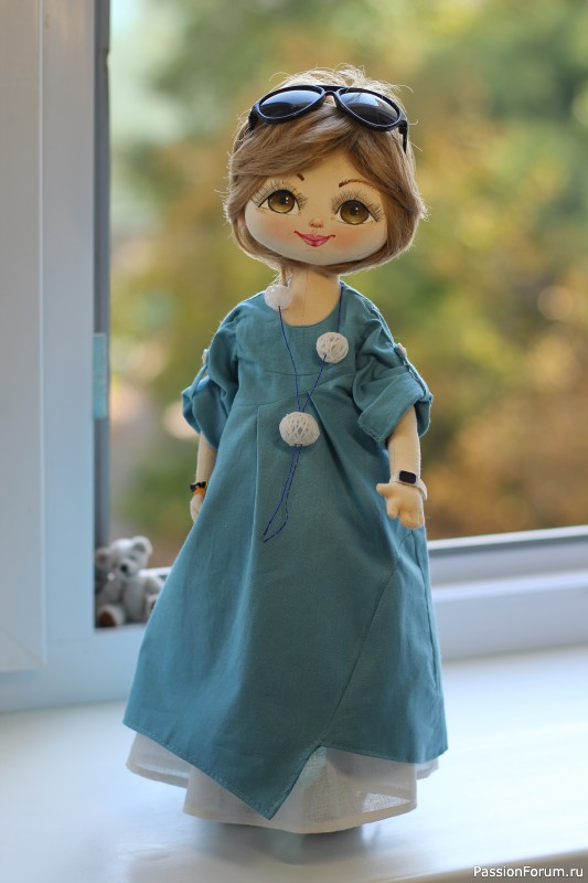 Текстильная куколка Евгеша