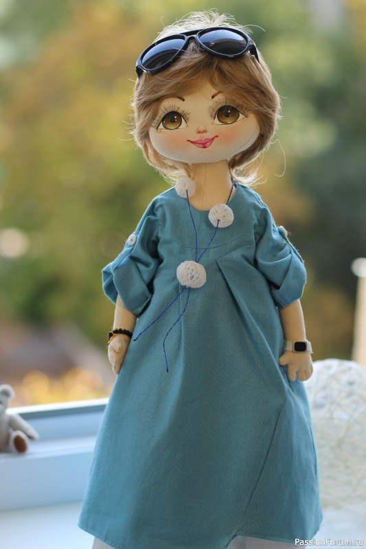 Текстильная куколка Евгеша