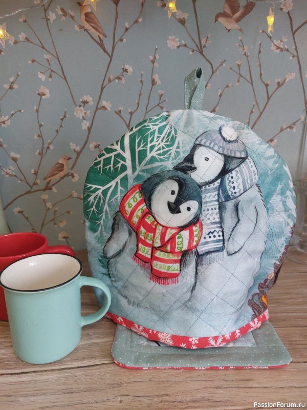 Новогодний кухонный текстиль