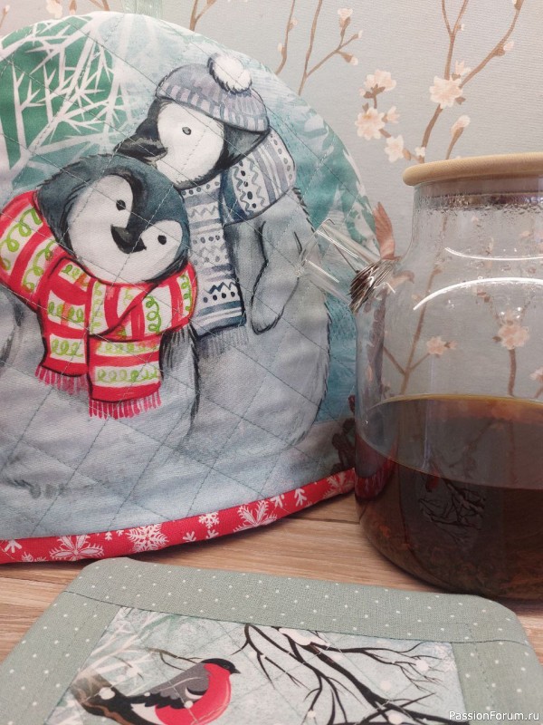 Новогодний кухонный текстиль