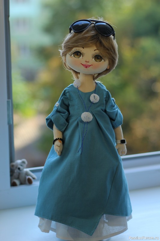 Текстильная куколка Евгеша