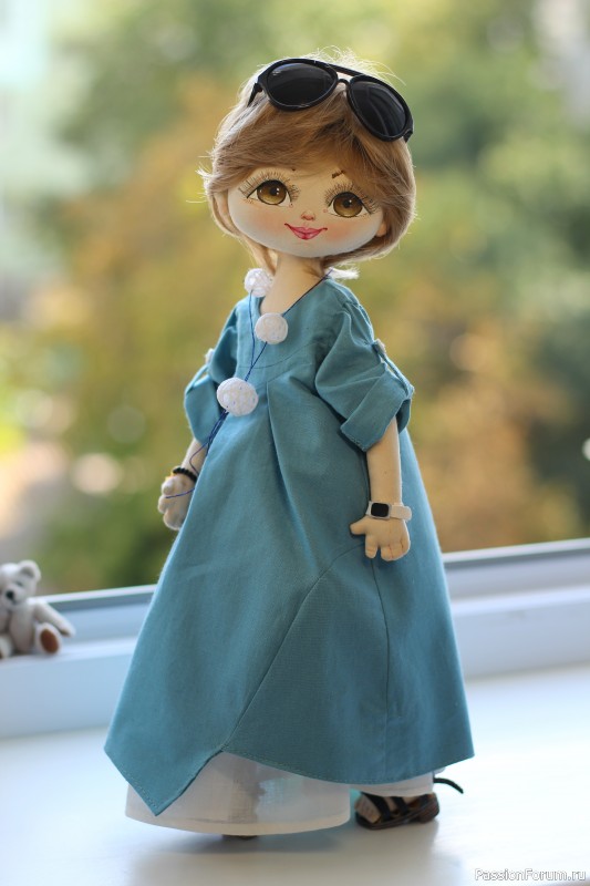 Текстильная куколка Евгеша