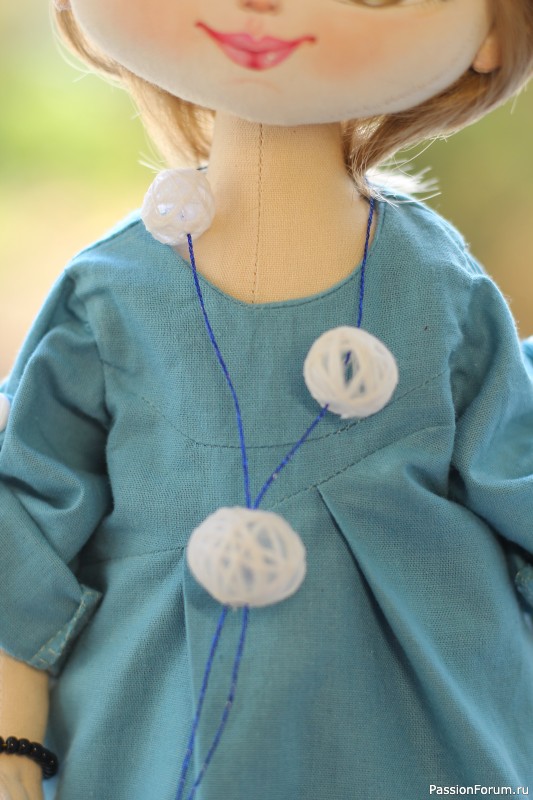 Текстильная куколка Евгеша