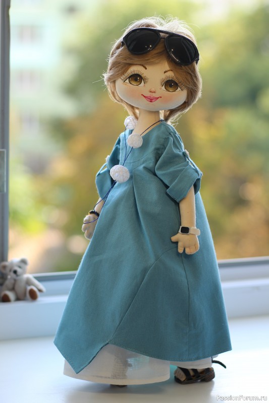 Текстильная куколка Евгеша