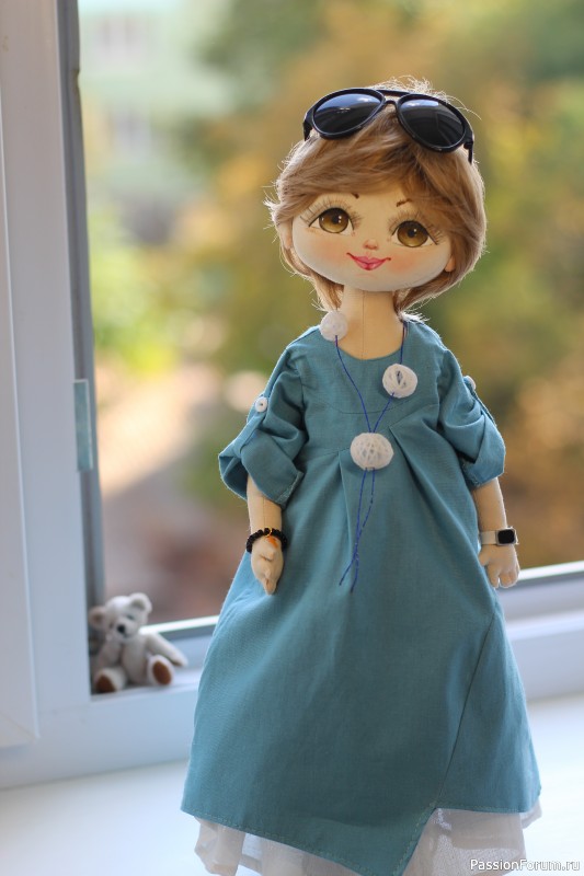 Текстильная куколка Евгеша