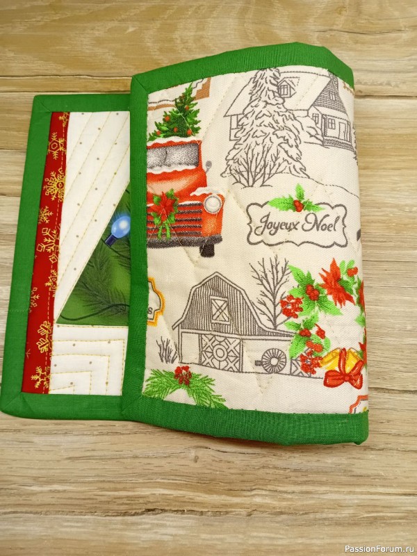 Новогодний кухонный текстиль