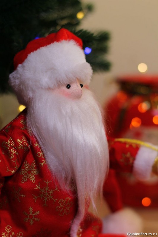 Новогодние интерьерные игрушки.