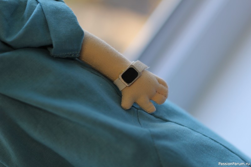 Текстильная куколка Евгеша