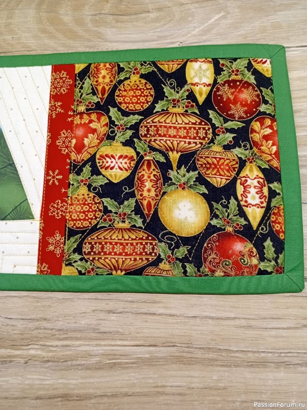 Новогодний кухонный текстиль