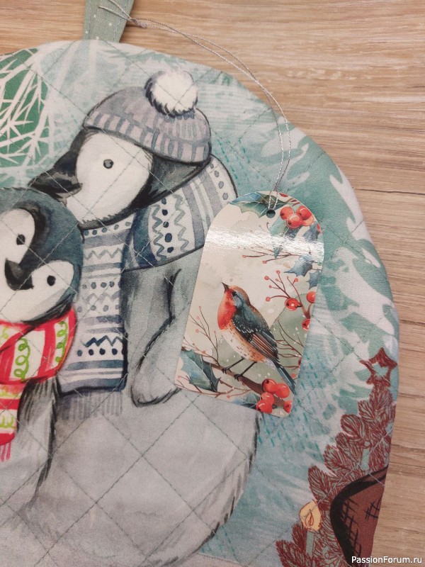 Новогодний кухонный текстиль