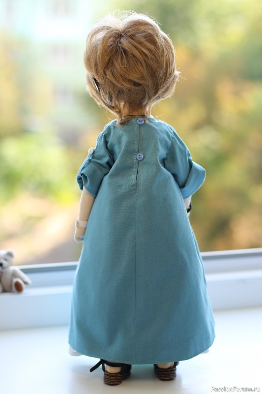 Текстильная куколка Евгеша