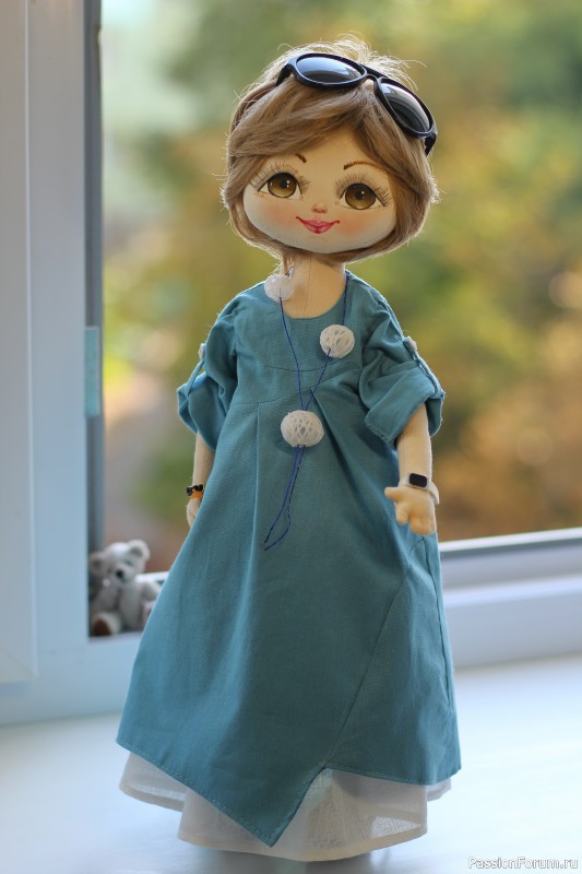 Текстильная куколка Евгеша