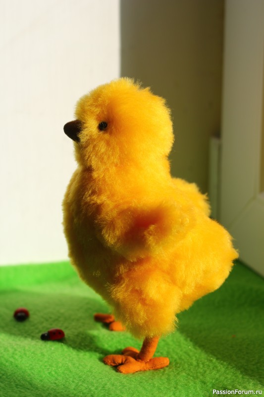 Игрушки из меха.