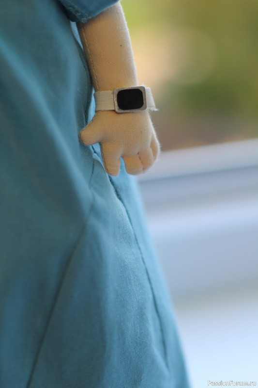 Текстильная куколка Евгеша