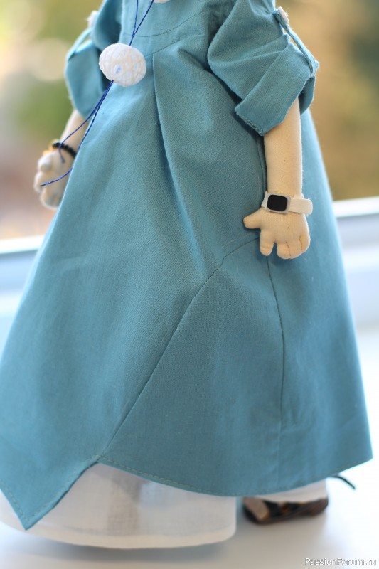 Текстильная куколка Евгеша