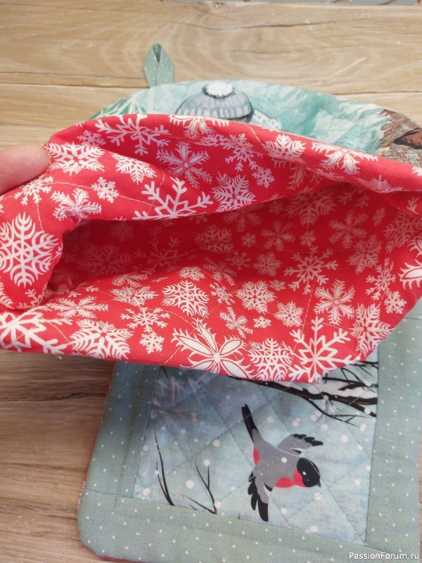 Новогодний кухонный текстиль