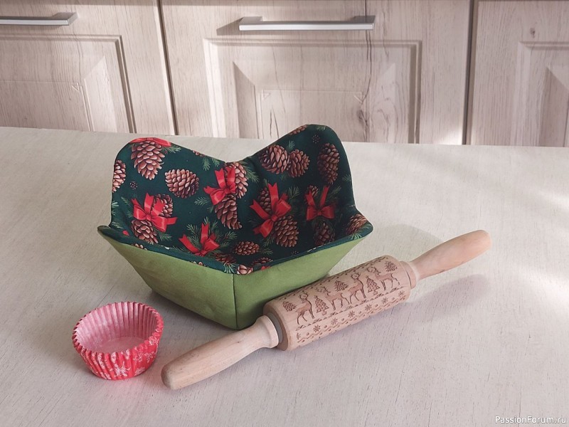 Новогодний кухонный текстиль