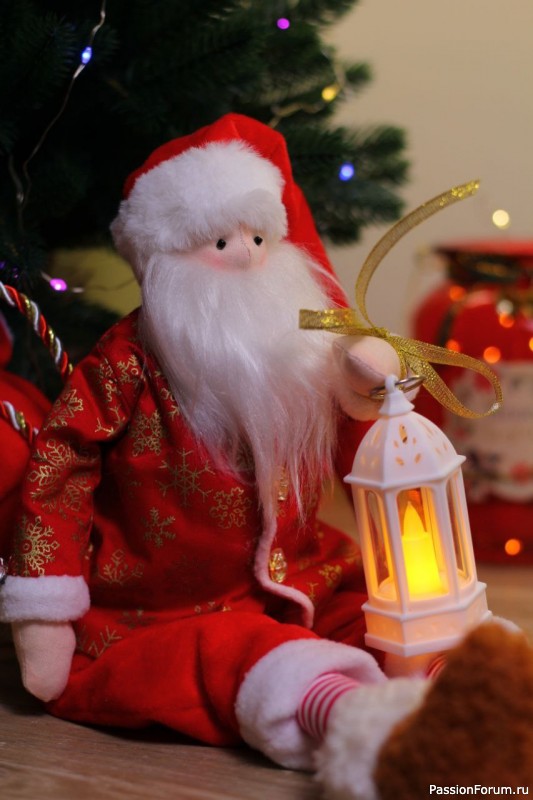 Новогодние интерьерные игрушки.