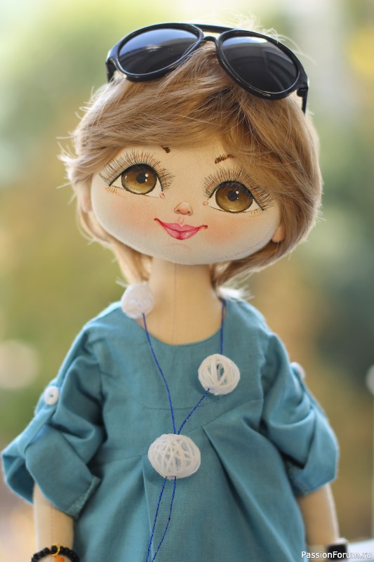 Текстильная куколка Евгеша