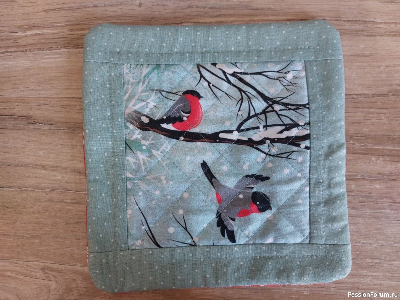 Новогодний кухонный текстиль