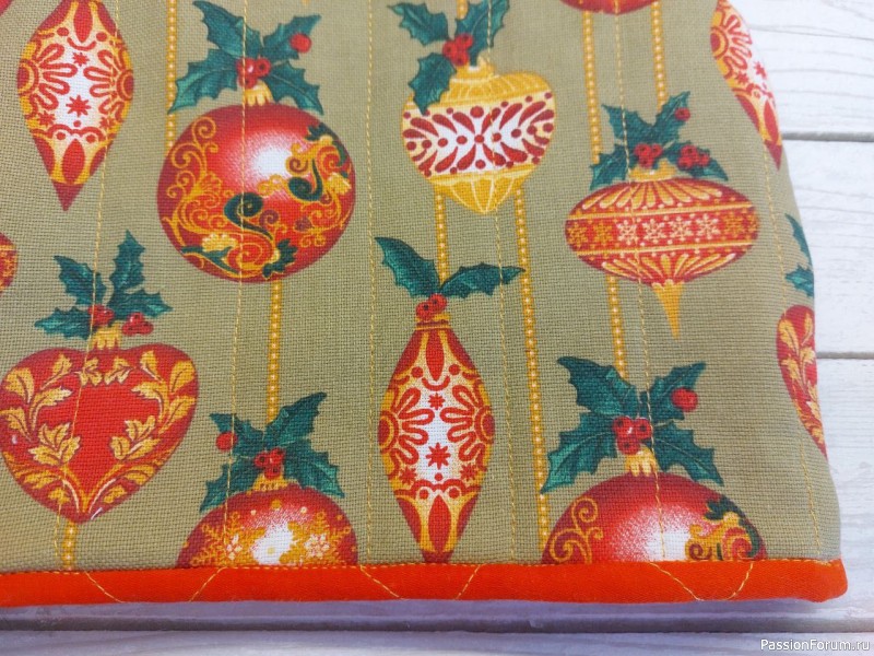 Новогодний кухонный текстиль