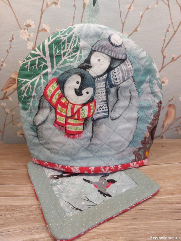 Новогодний кухонный текстиль