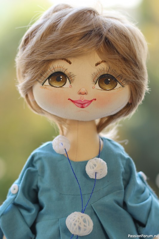 Текстильная куколка Евгеша